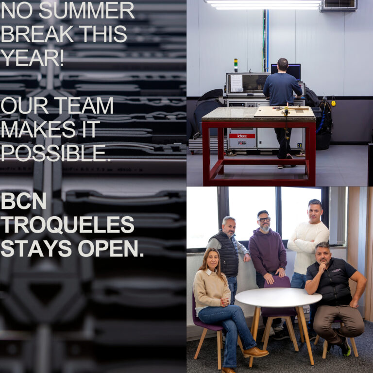 Este verano, BCN Troqueles no cierra.